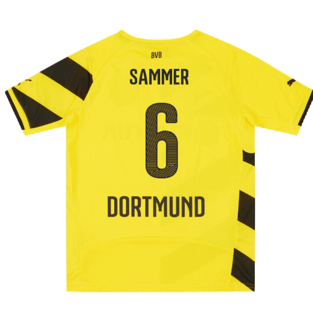 Borussia Dortmund 2014-15 Home Shirt (2XLB) (Good) (Sammer 6)