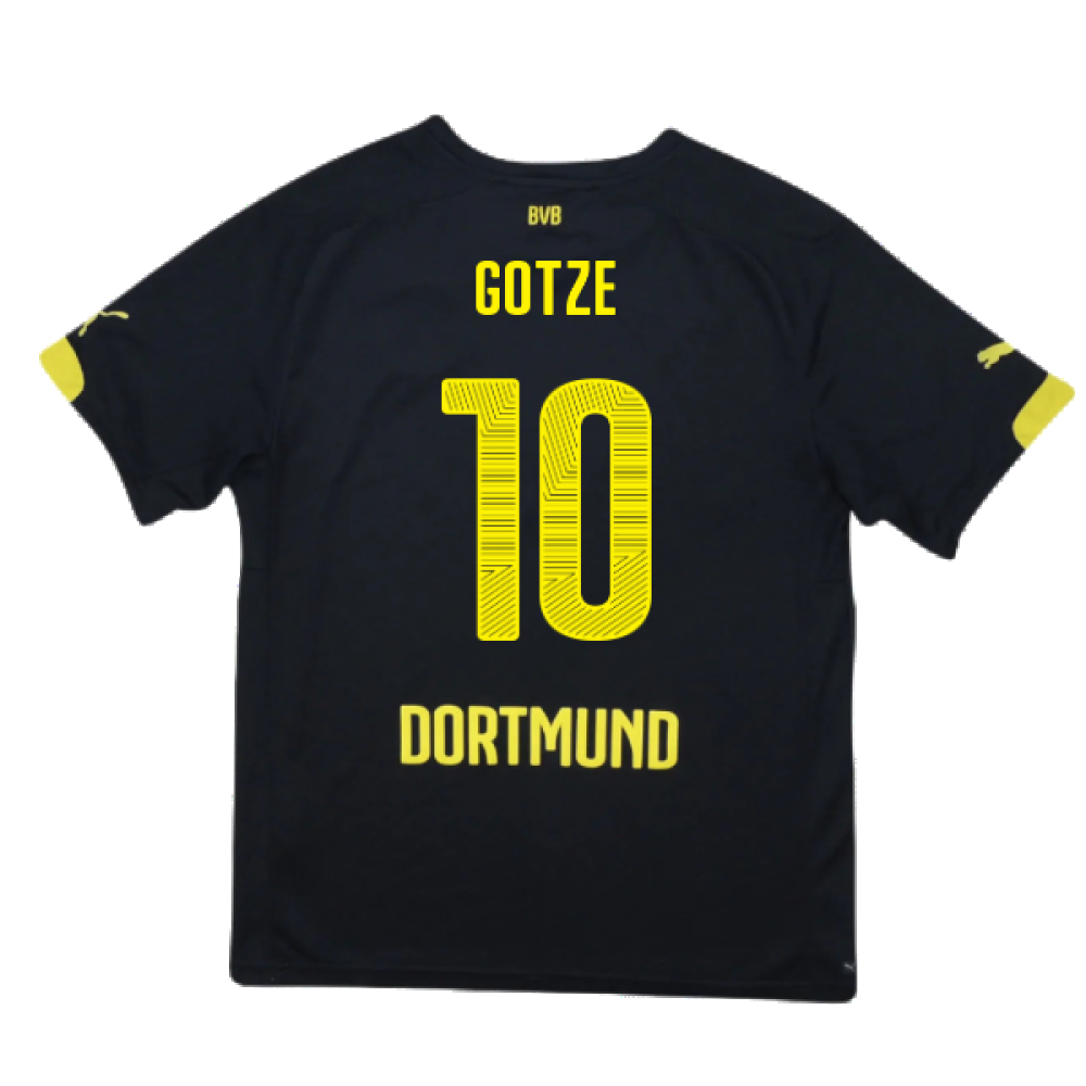 Borussia Dortmund 2014-16 Away Shirt (M) (Very Good) (Gotze 10)