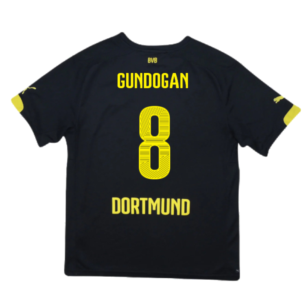 Borussia Dortmund 2014-16 Away Shirt (M) (Very Good) (Gundogan 8)