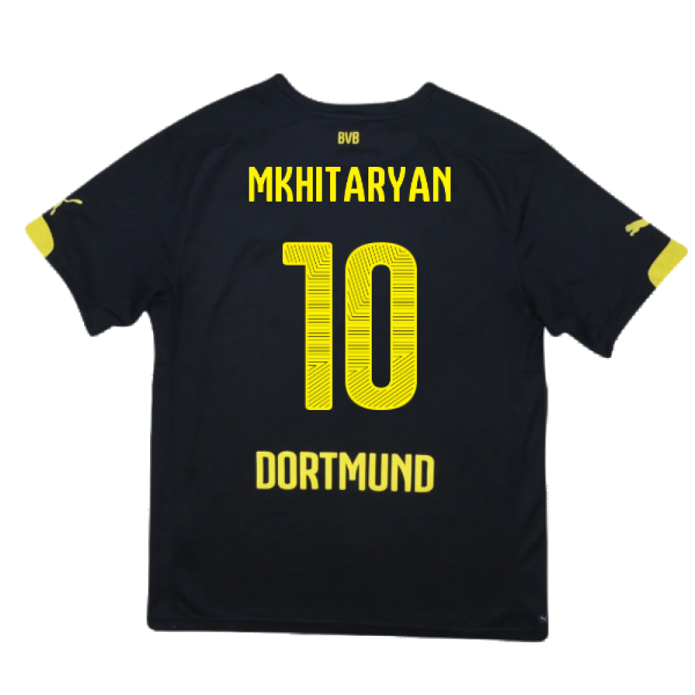 Borussia Dortmund 2014-16 Away Shirt (M) (Very Good) (Mkhitaryan 10)