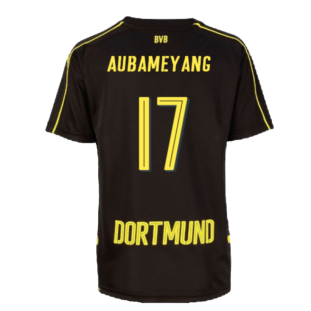 Borussia Dortmund 2016-17 Away Shirt (M) (Excellent) (Aubameyang 17)