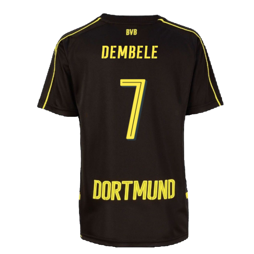 Borussia Dortmund 2016-17 Away Shirt (M) (Excellent) (Dembele 7)