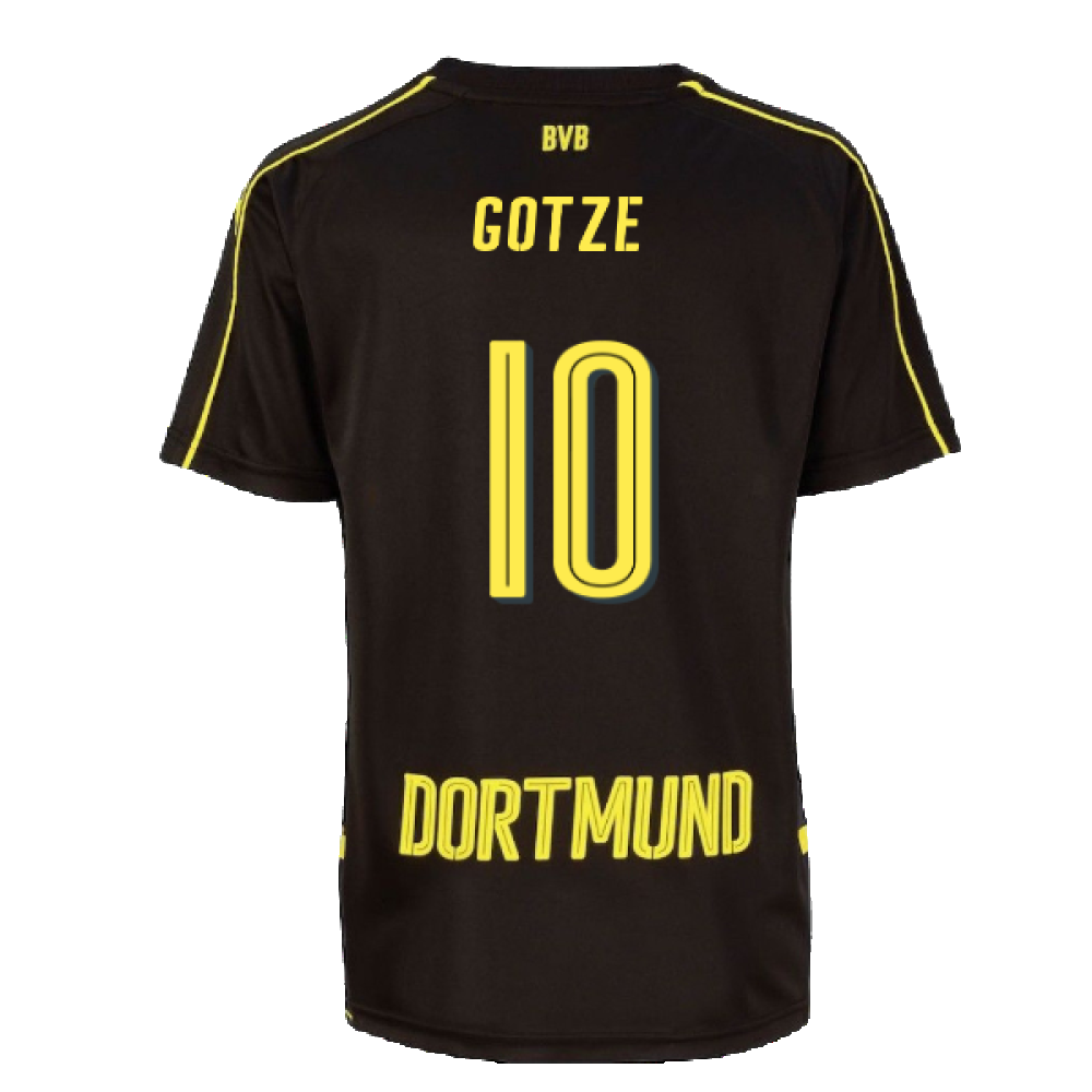 Borussia Dortmund 2016-17 Away Shirt (M) (Excellent) (Gotze 10)