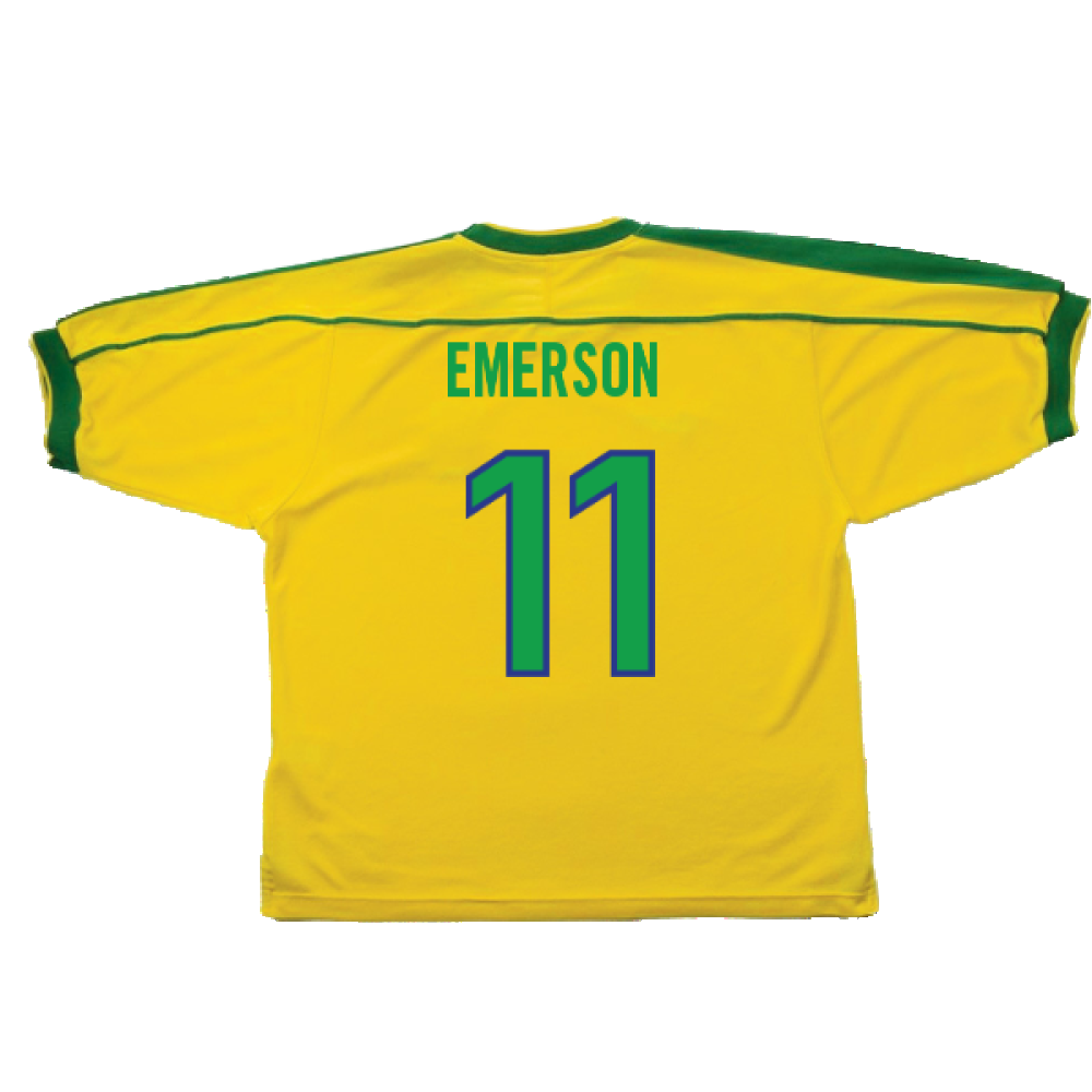 Brazil 1998-00 Home Shirt (Excellent) (Emerson 11)