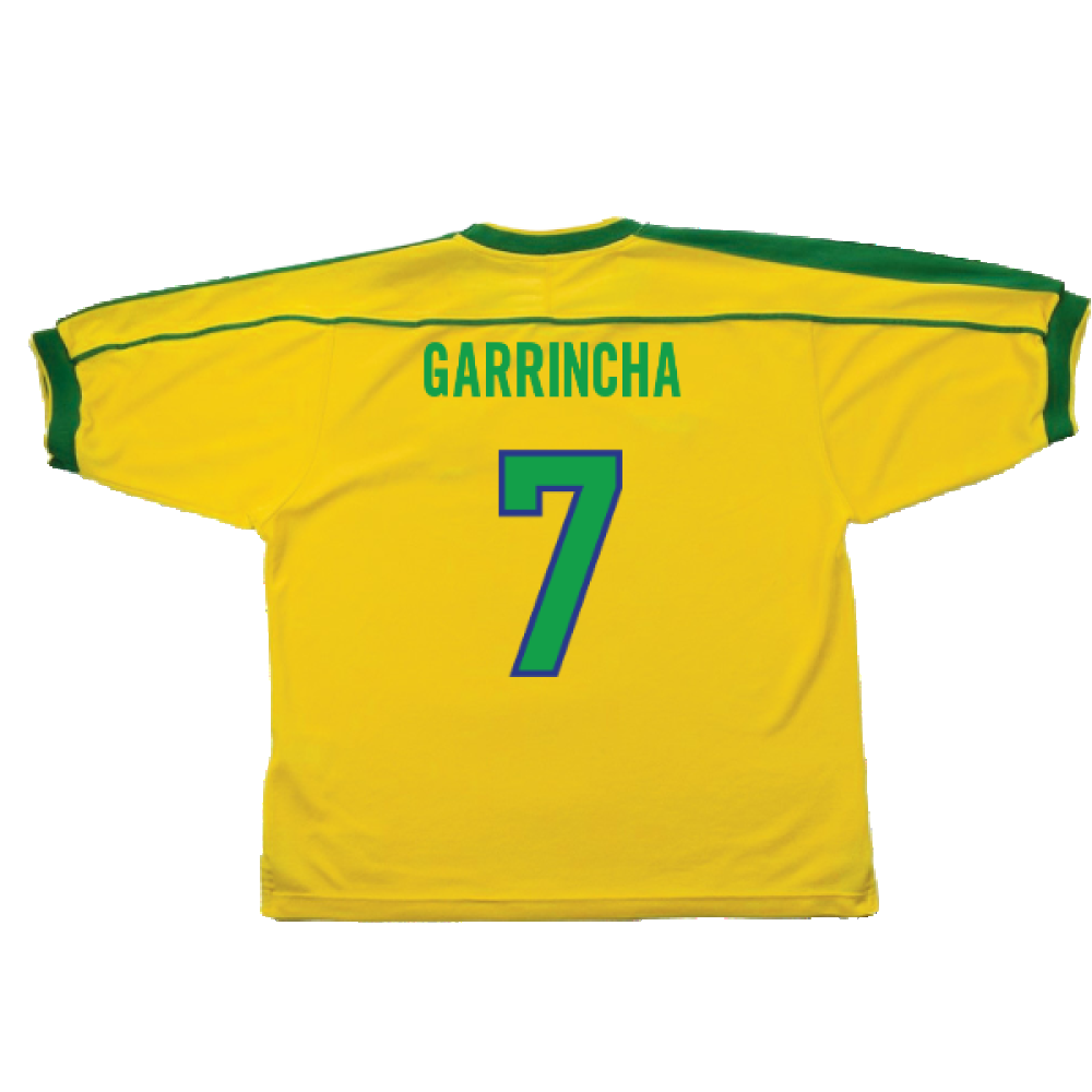 Brazil 1998-00 Home Shirt (Excellent) (GARRINCHA 7)