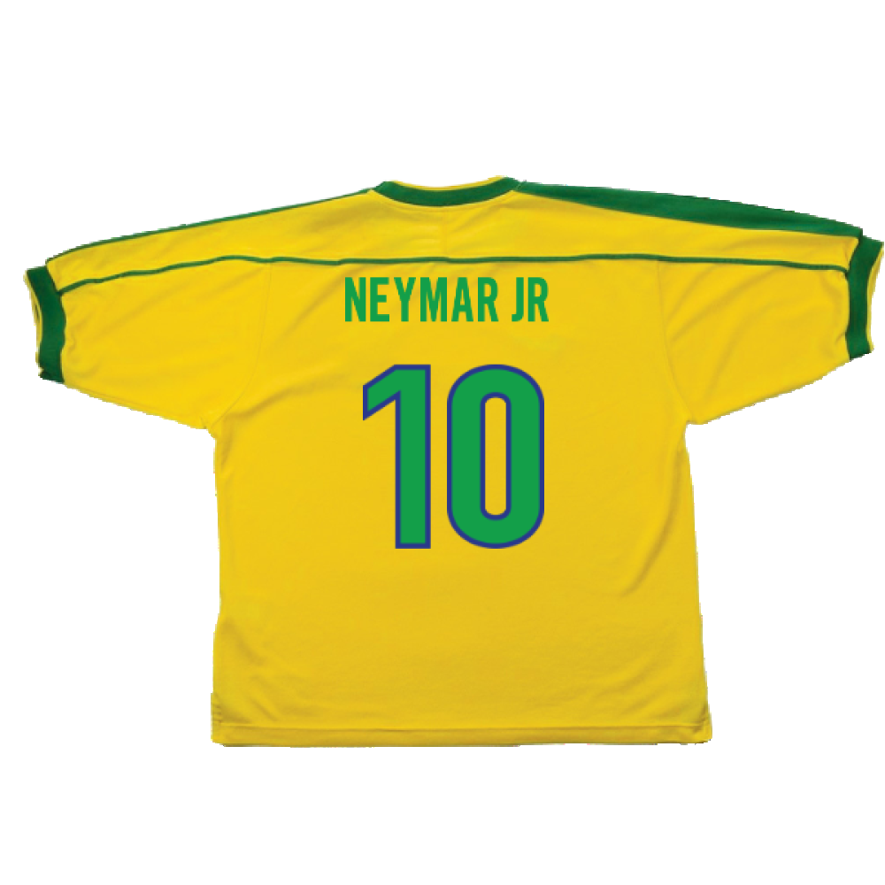 Brazil 1998-00 Home Shirt (Excellent) (NEYMAR JR 10)