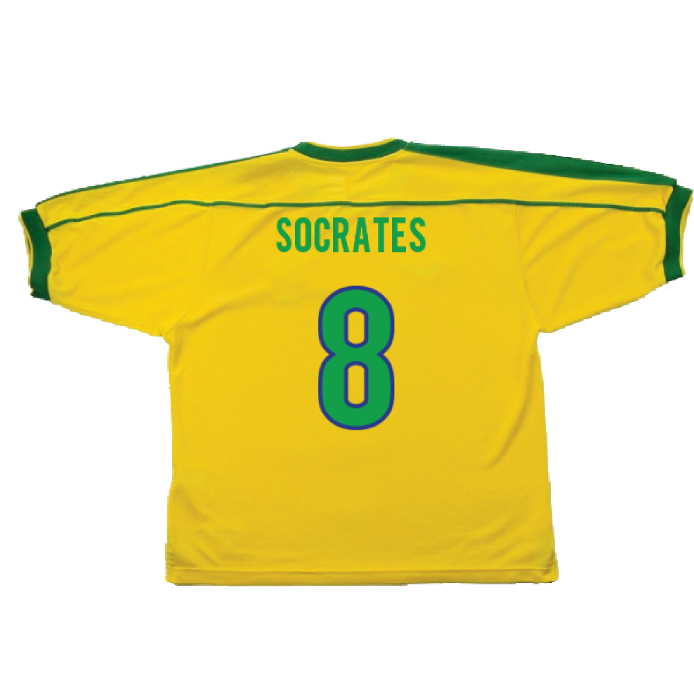 Brazil 1998-00 Home Shirt (Excellent) (SOCRATES 8)