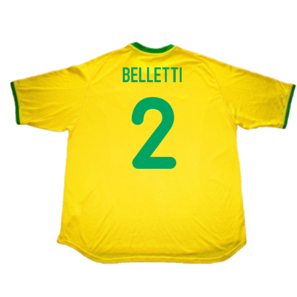 Brazil 2000-02 Home Shirt (L) (Excellent) (Belletti 2)