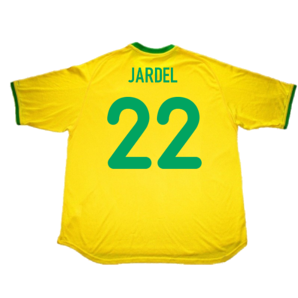 Brazil 2000-02 Home Shirt (L) (Excellent) (Jardel 22)