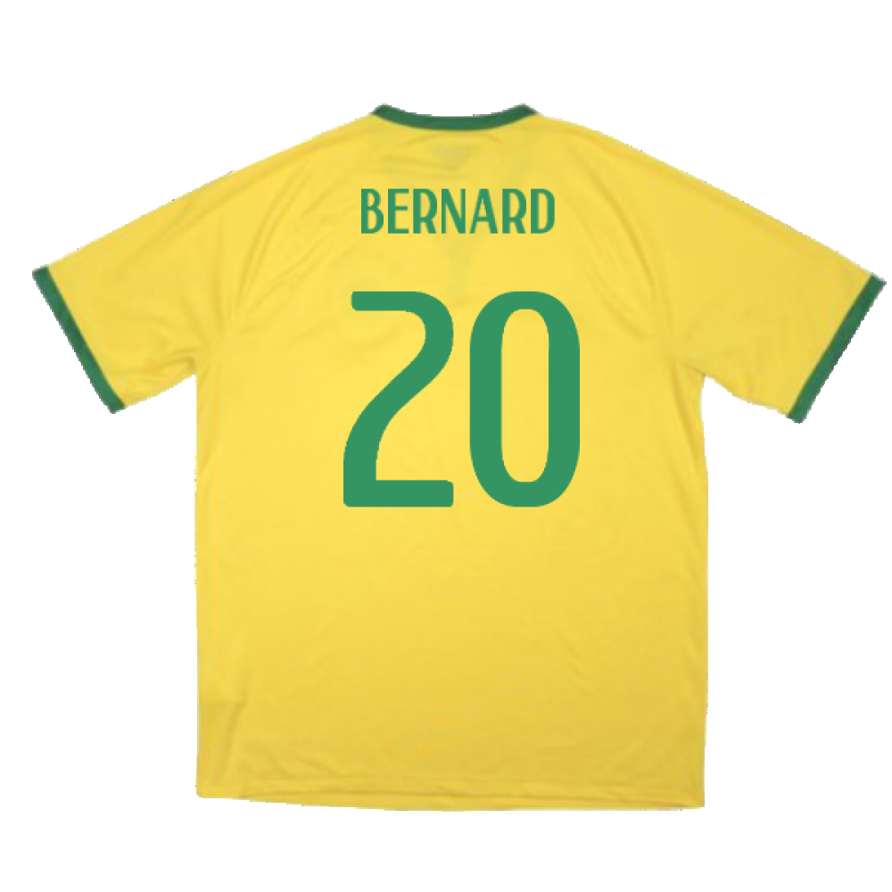 Brazil 2014-15 Home Shirt (Excellent) (Bernard 20)