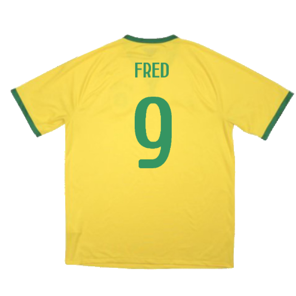 Brazil 2014-15 Home Shirt (Excellent) (Fred 9)