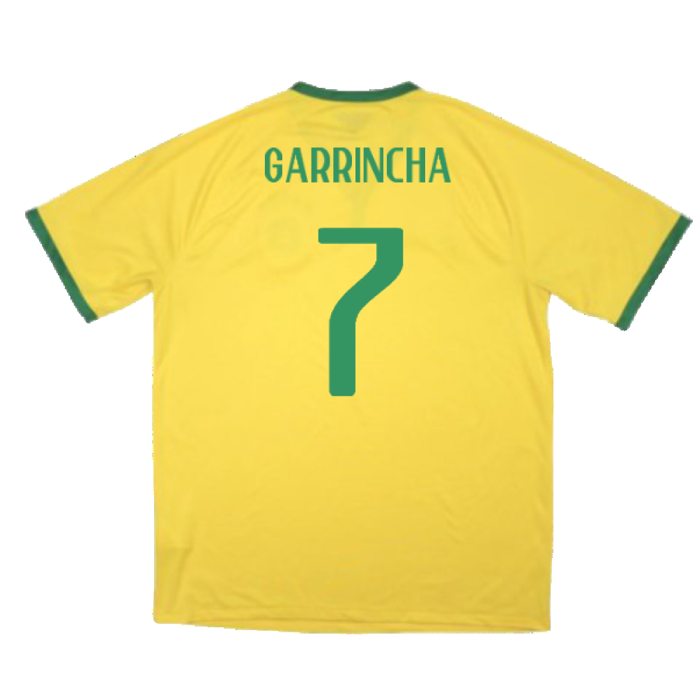 Brazil 2014-15 Home Shirt (Excellent) (Garrincha 7)