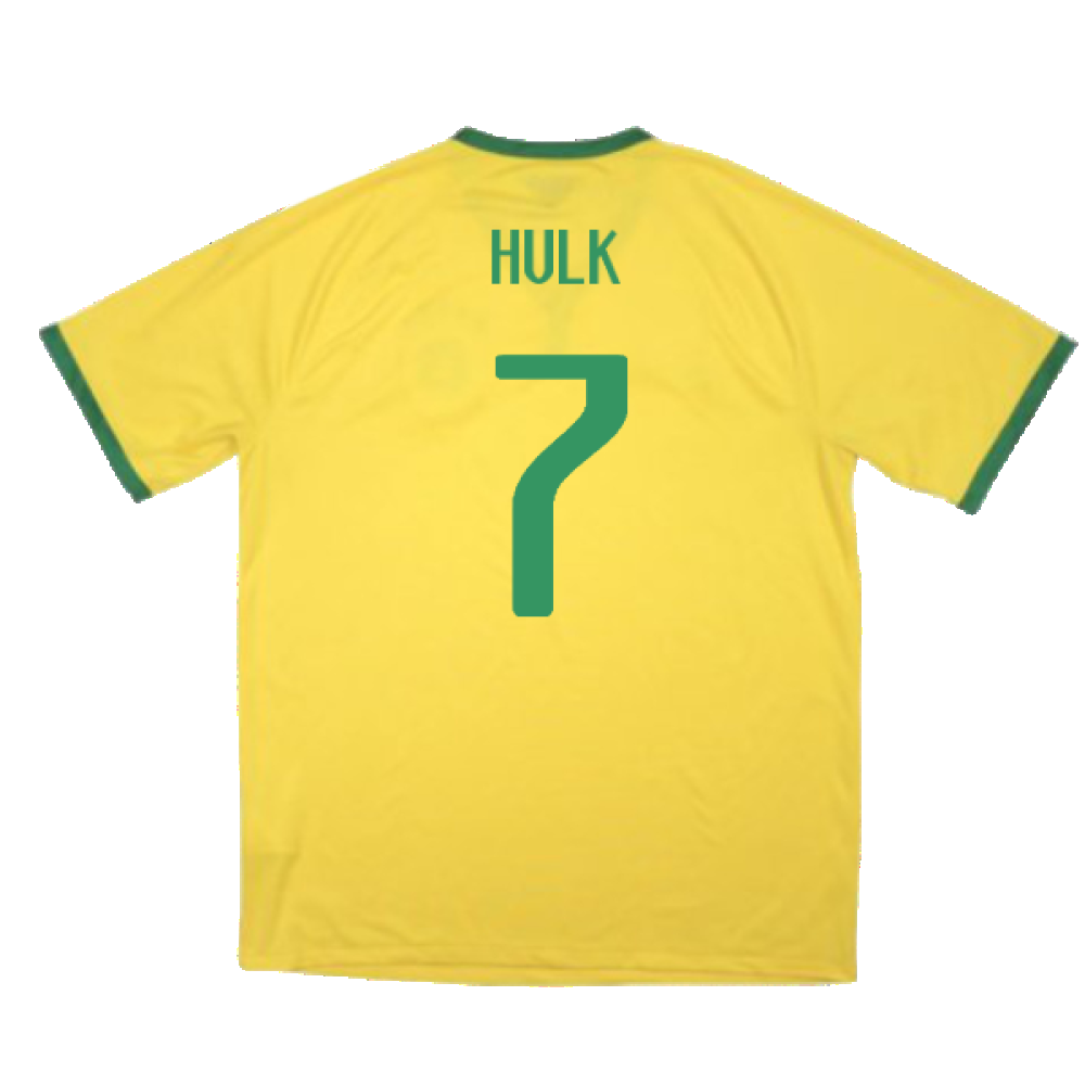 Brazil 2014-15 Home Shirt (Excellent) (Hulk 7)