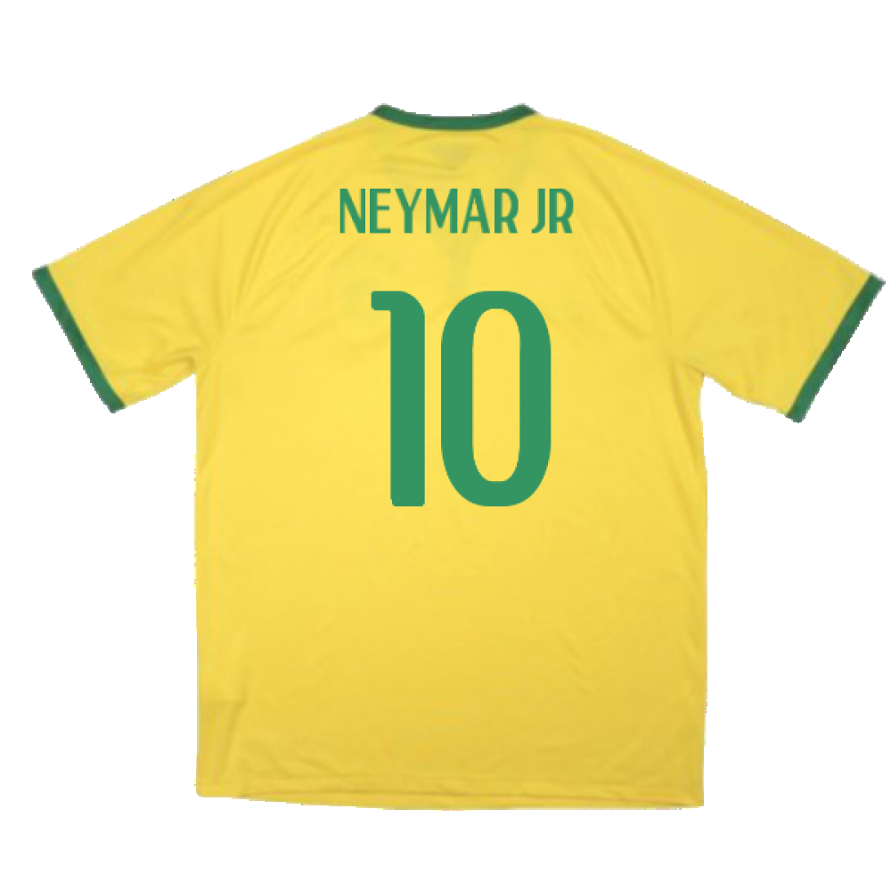 Brazil 2014-15 Home Shirt (Excellent) (Neymar Jr 10)