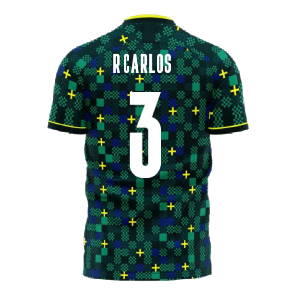 Brazil 2024-2025 Third Concept Football Kit (Libero) (R.CARLOS 3)