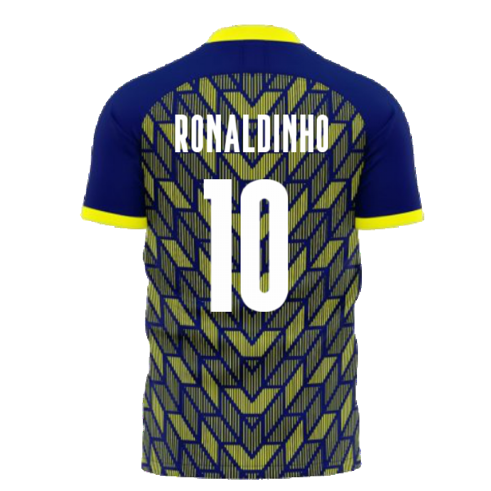 Brazil 2024-2025 Special Edition Concept Football Kit (Airo) (RONALDINHO 10)