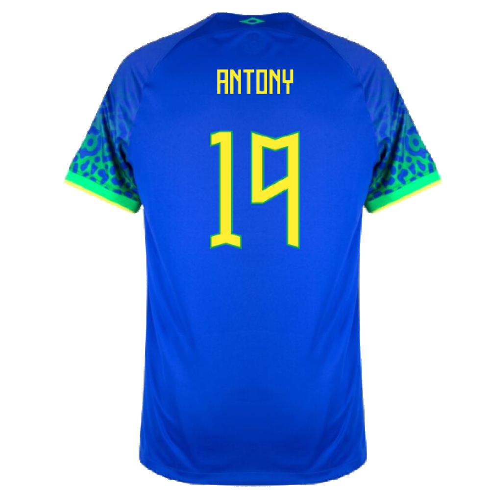 Brazil 2022-23 Away Shirt (XSB) (Mint) (Antony 19)