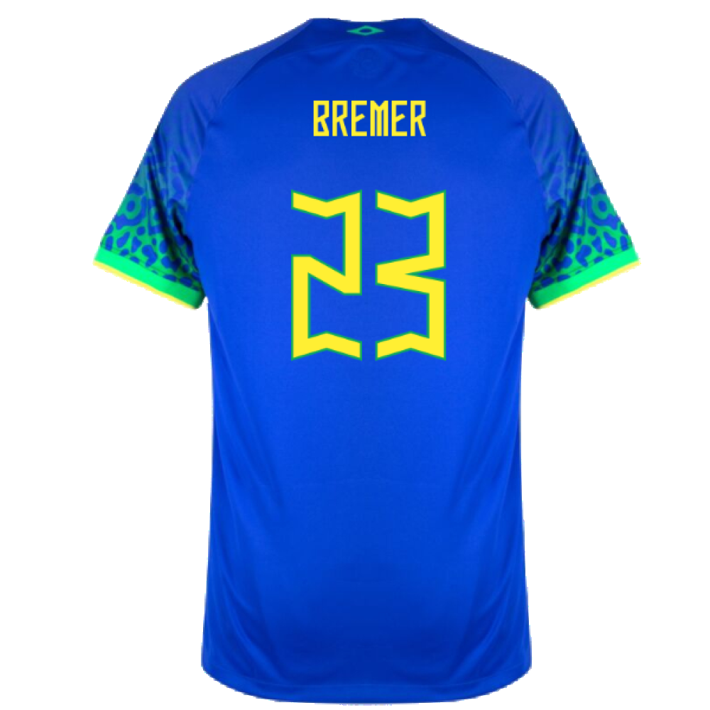 Brazil 2022-23 Away Shirt (XSB) (Mint) (Bremer 23)