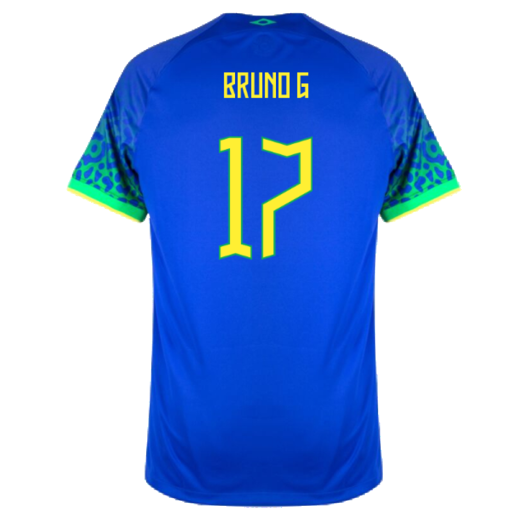 Brazil 2022-23 Away Shirt (XSB) (Mint) (Bruno G 17)