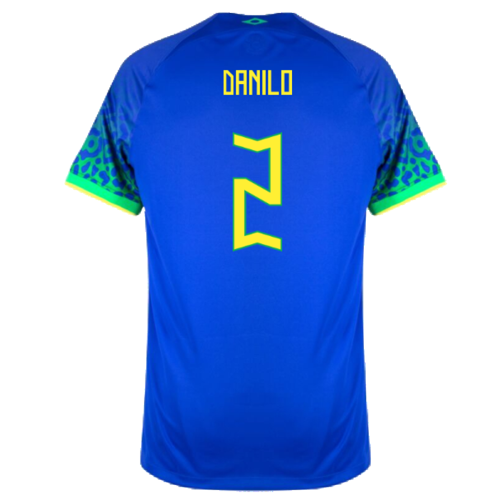 Brazil 2022-23 Away Shirt (XSB) (Mint) (Danilo 2)