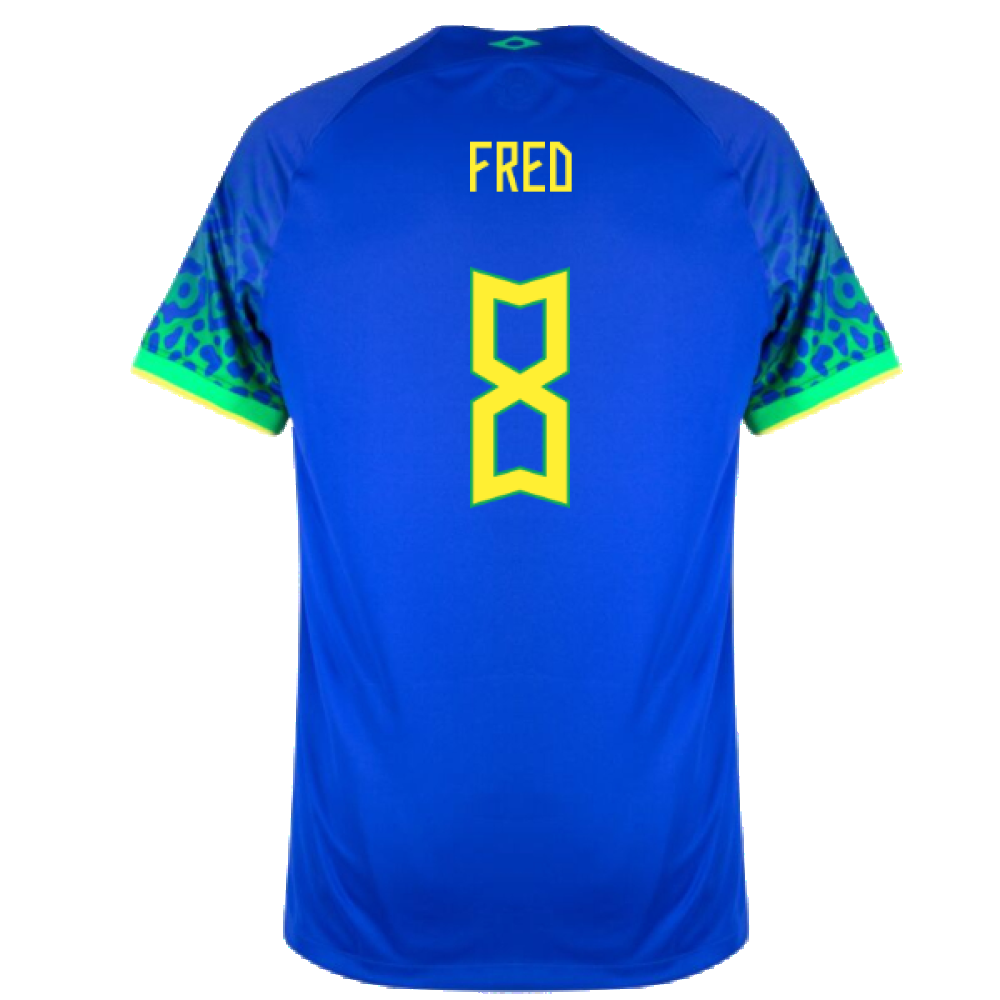 Brazil 2022-23 Away Shirt (XSB) (Mint) (Fred 8)