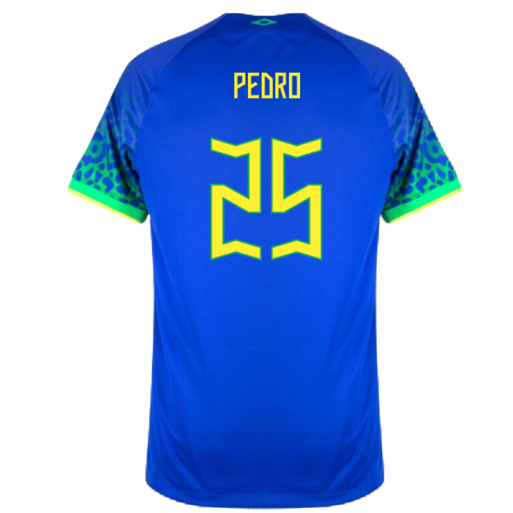 Brazil 2022-23 Away Shirt (XSB) (Mint) (Pedro 25)