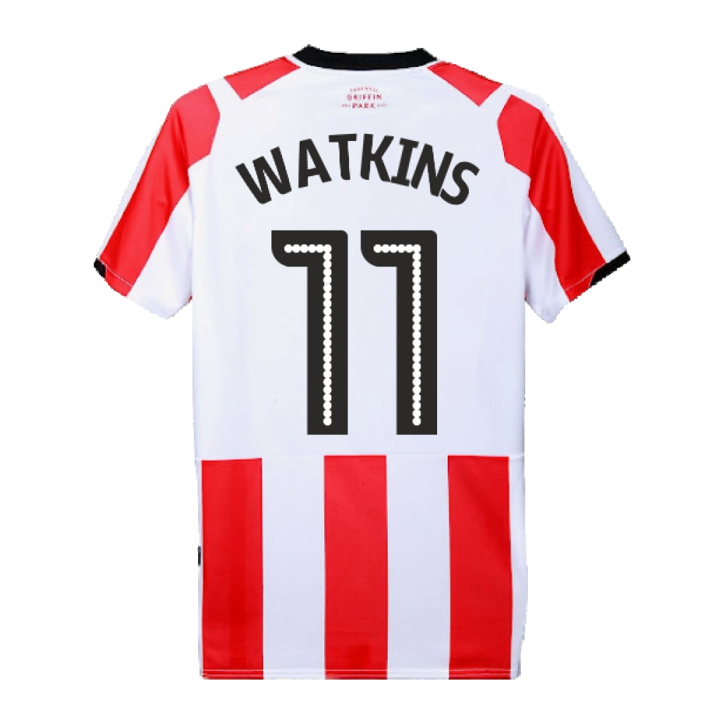 Brentford 2019-20 Home Shirt ((Excellent) 3XL) (Watkins 11)