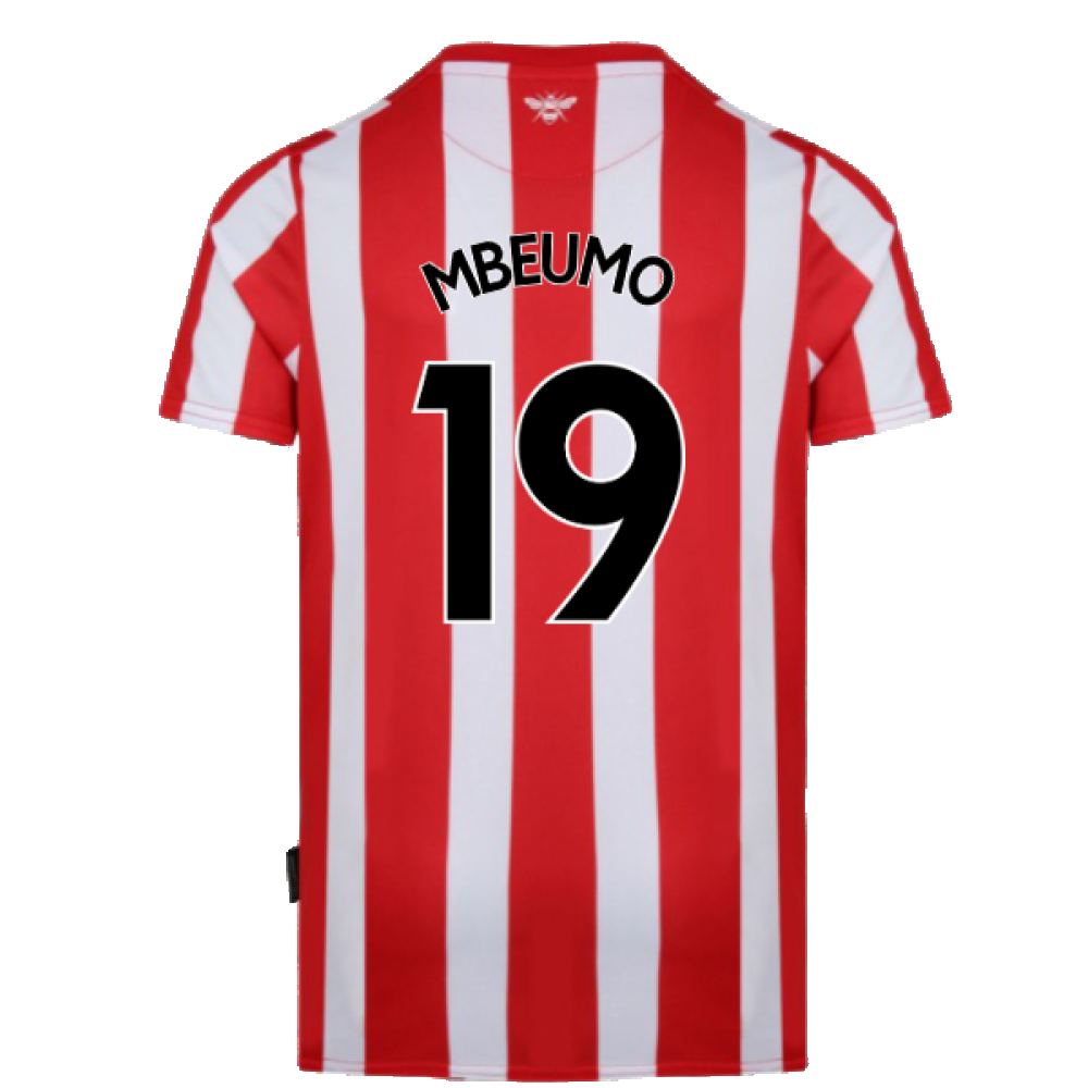 Brentford 2021-23 Home Shirt (3XL) (Mint) (MBEUMO 19)