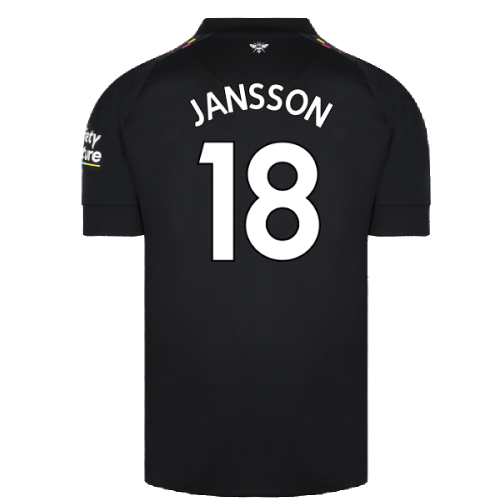 Brentford 2022-23 Third Shirt (Sponsorless) (L) (BNWT) (JANSSON 18)