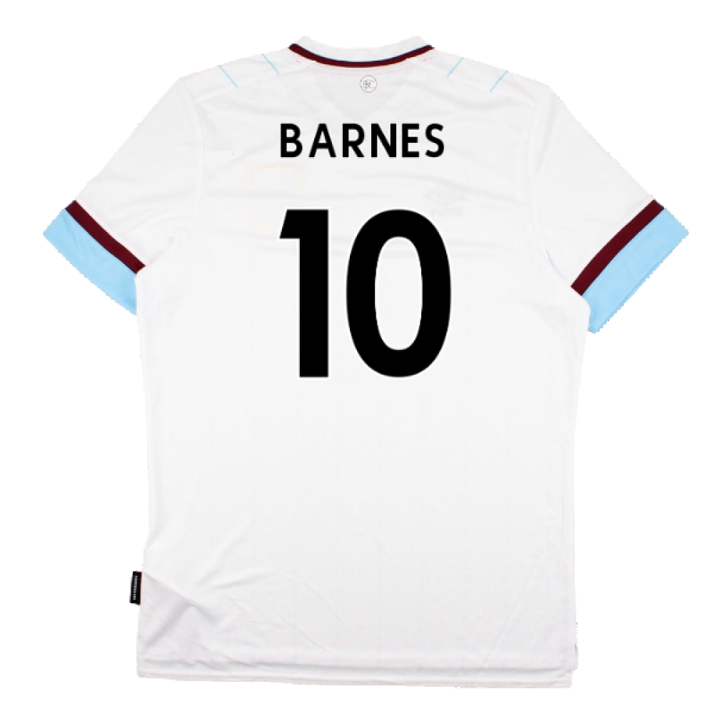 Burnley 2021-22 Away Shirt (Sponsorless) (XL) (Mint) (BARNES 10)