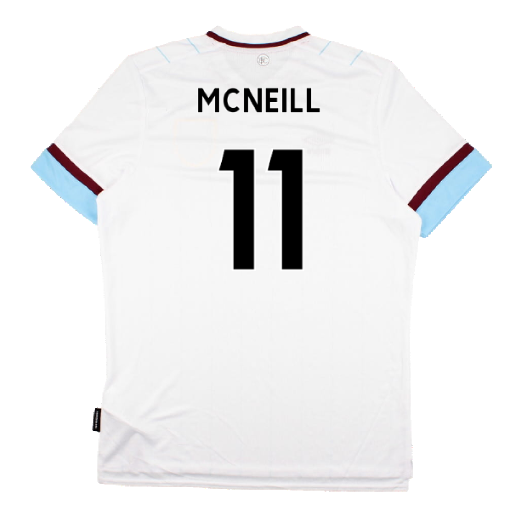 Burnley 2021-22 Away Shirt (Sponsorless) (XL) (Mint) (McNEILL 11)