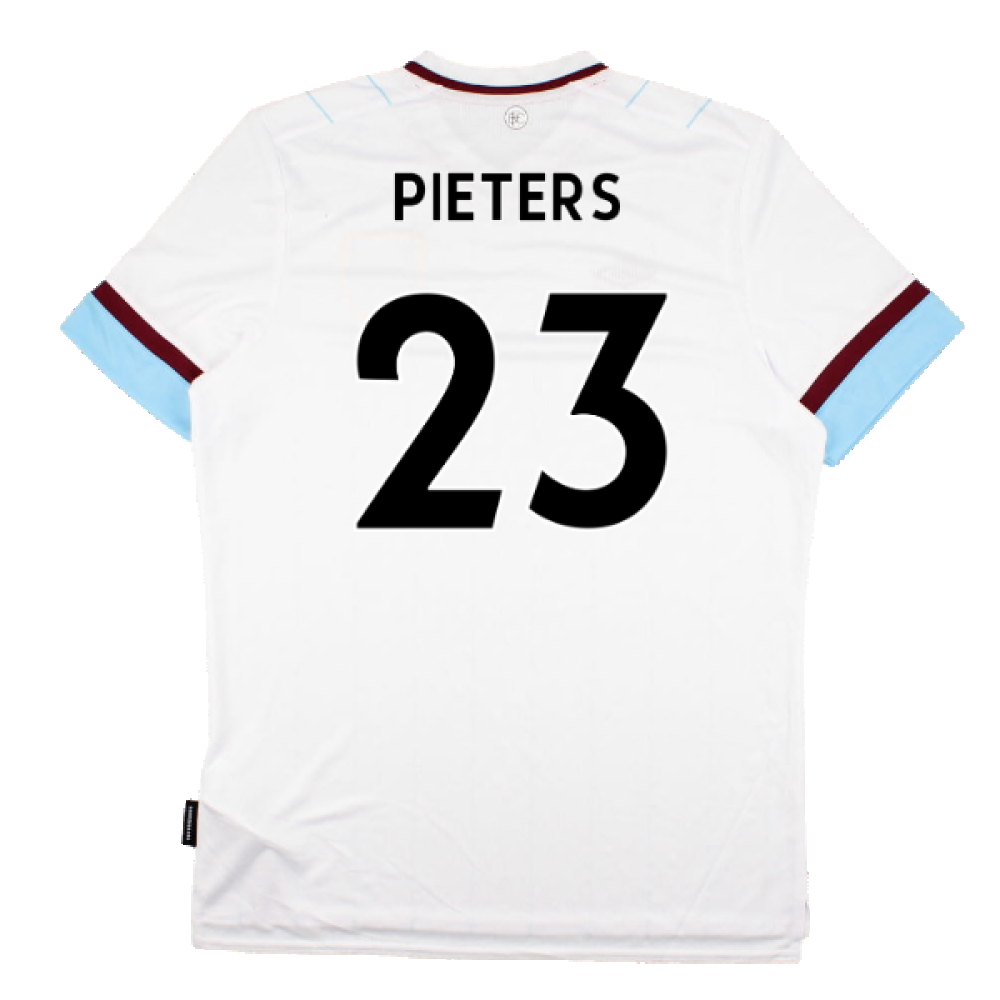 Burnley 2021-22 Away Shirt (Sponsorless) (S) (Excellent) (PIETERS 23)