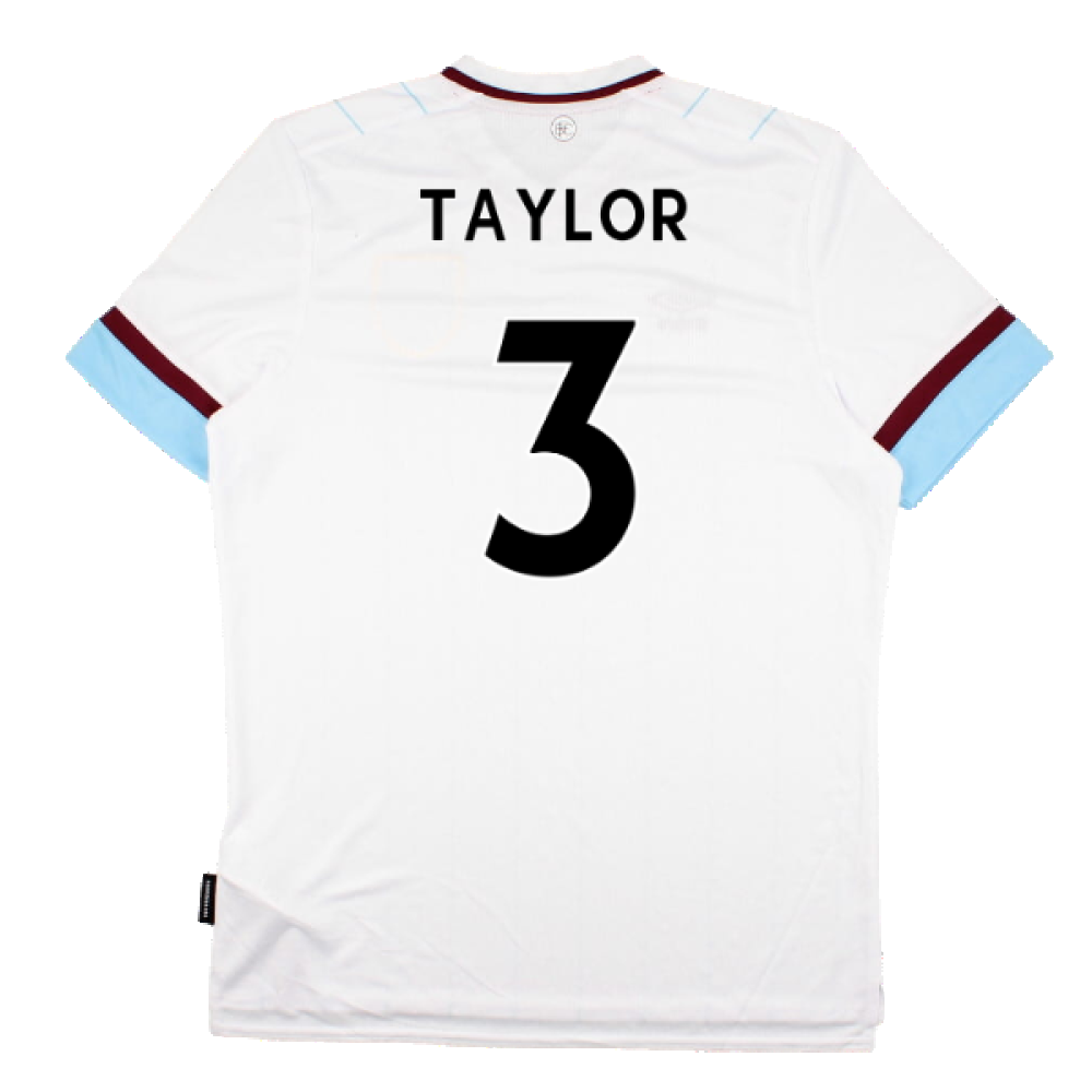 Burnley 2021-22 Away Shirt (Sponsorless) (XL) (Mint) (TAYLOR 3)