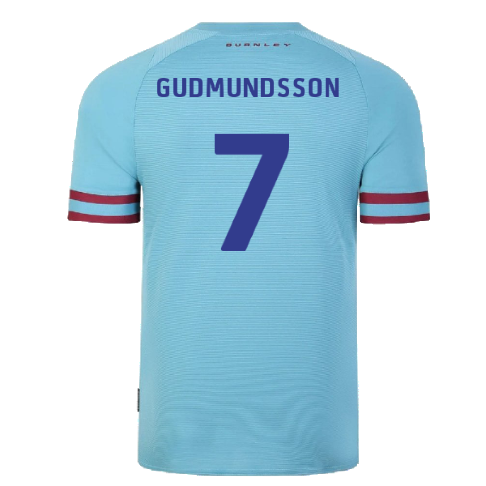 Burnley 2022-23 Away Shirt (Sponsorless) (M) (Mint) (GUDMUNDSSON 7)