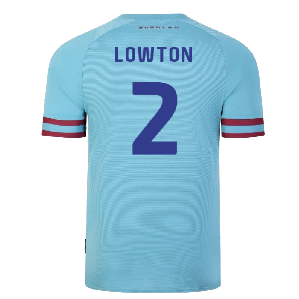 Burnley 2022-23 Away Shirt (Sponsorless) (M) (Mint) (LOWTON 2)