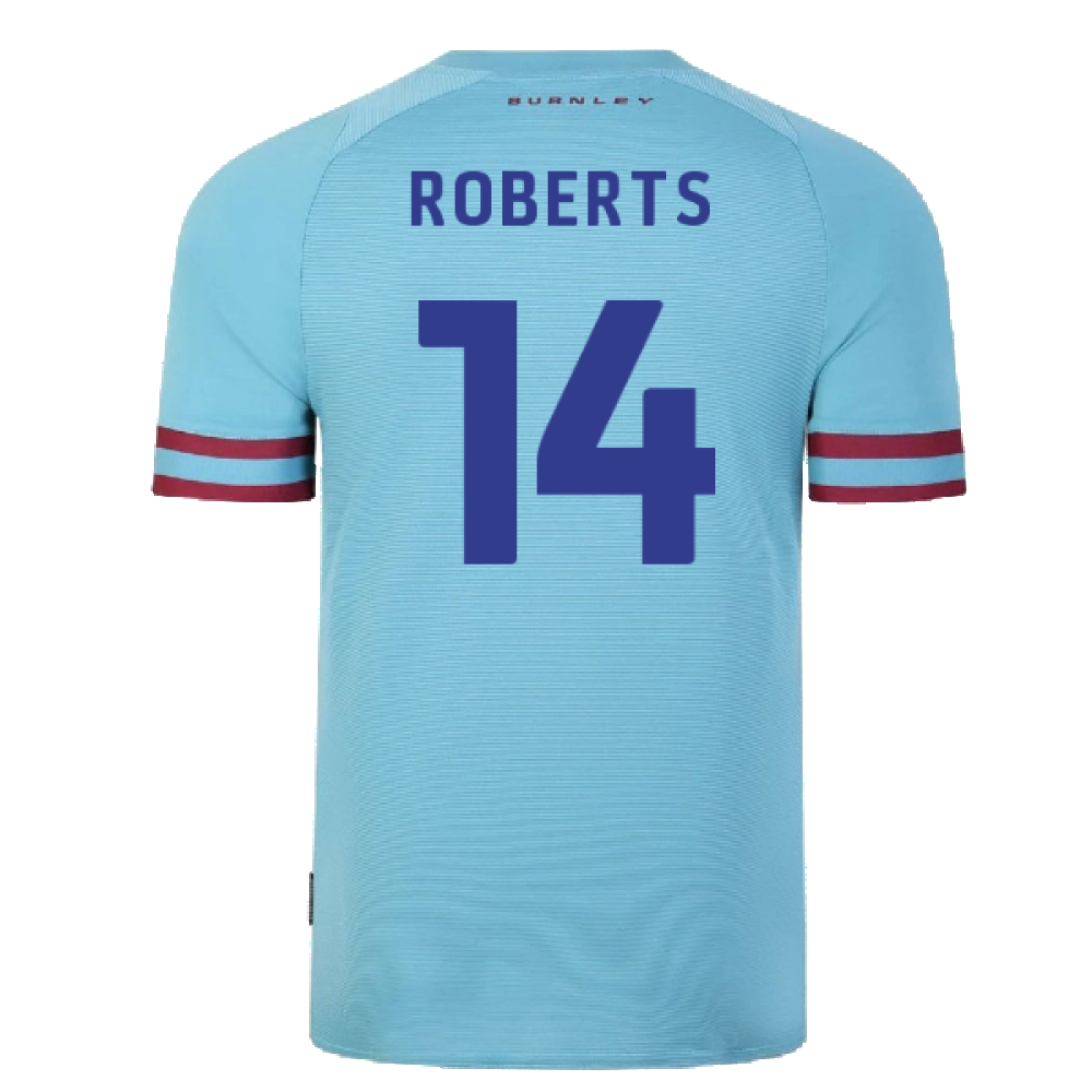 Burnley 2022-23 Away Shirt (Sponsorless) (XXL) (Excellent) (ROBERTS 14)