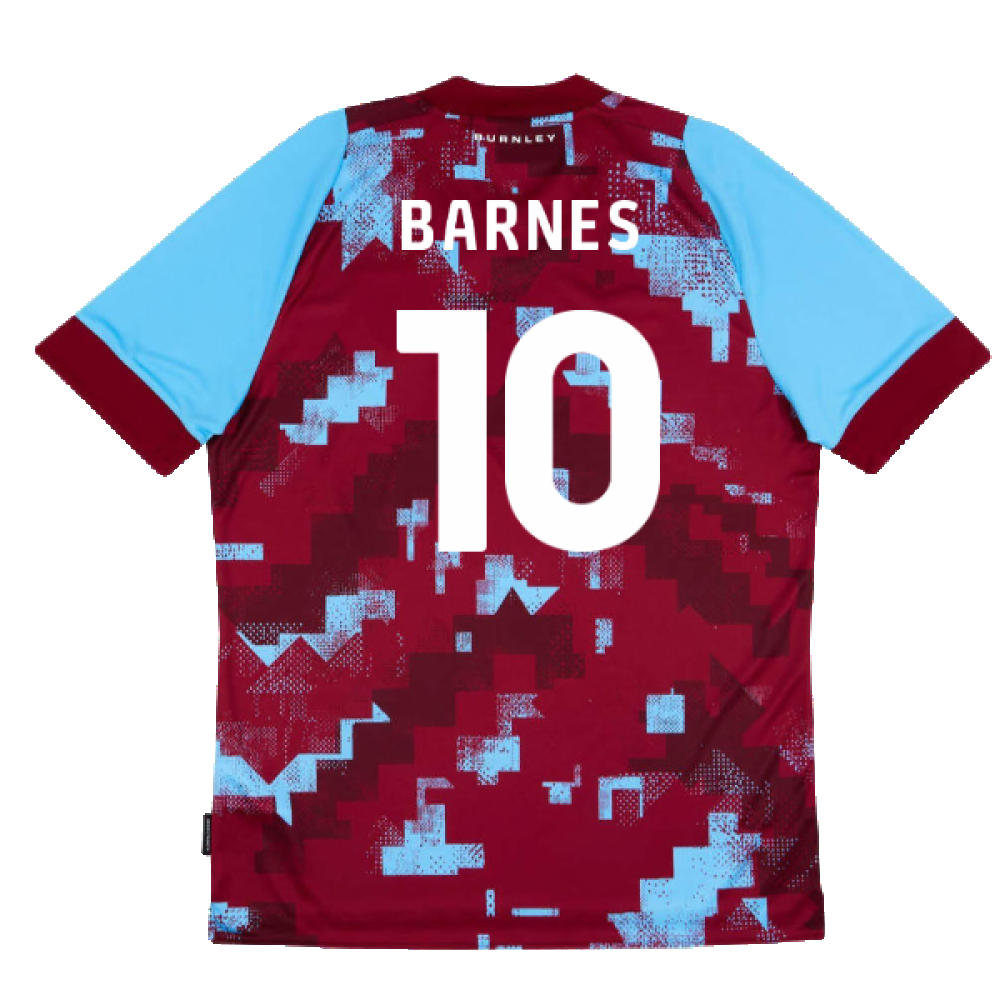 Burnley 2022-23 Home Shirt (M) (Mint) (BARNES 10)