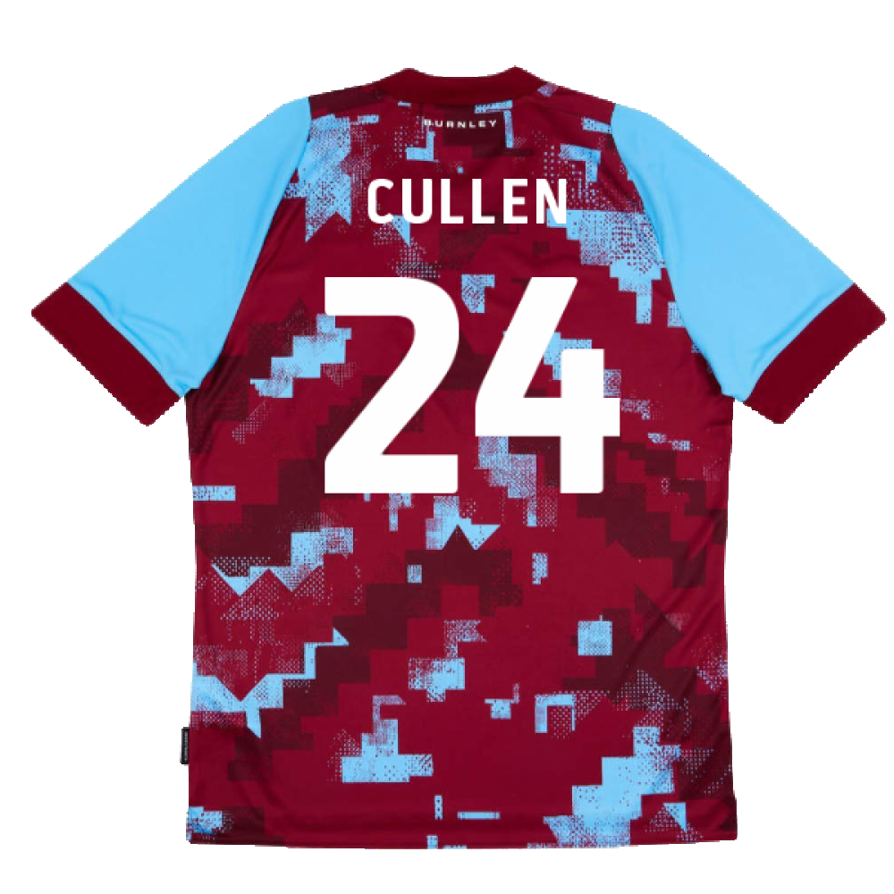 Burnley 2022-23 Home Shirt (XL) (Mint) (CULLEN 24)