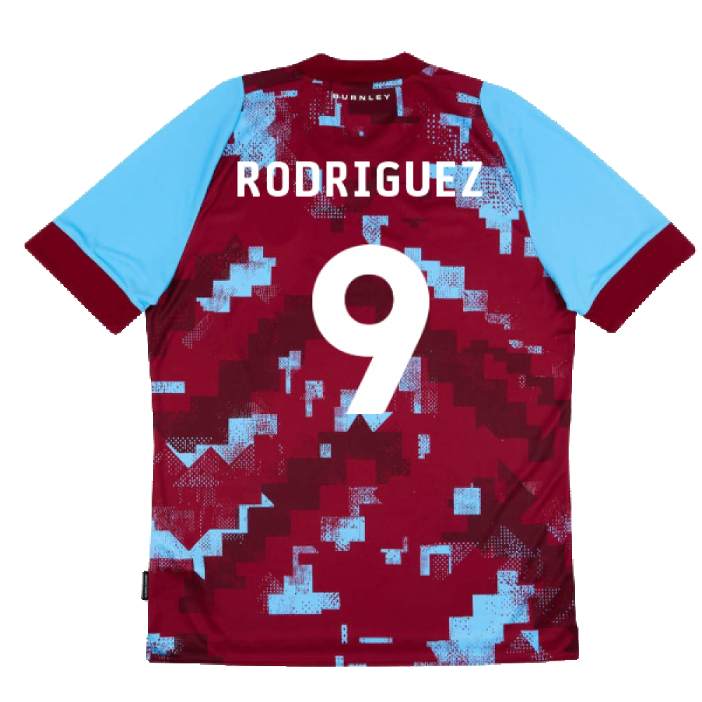 Burnley 2022-23 Home Shirt (XL) (Mint) (RODRIGUEZ 9)