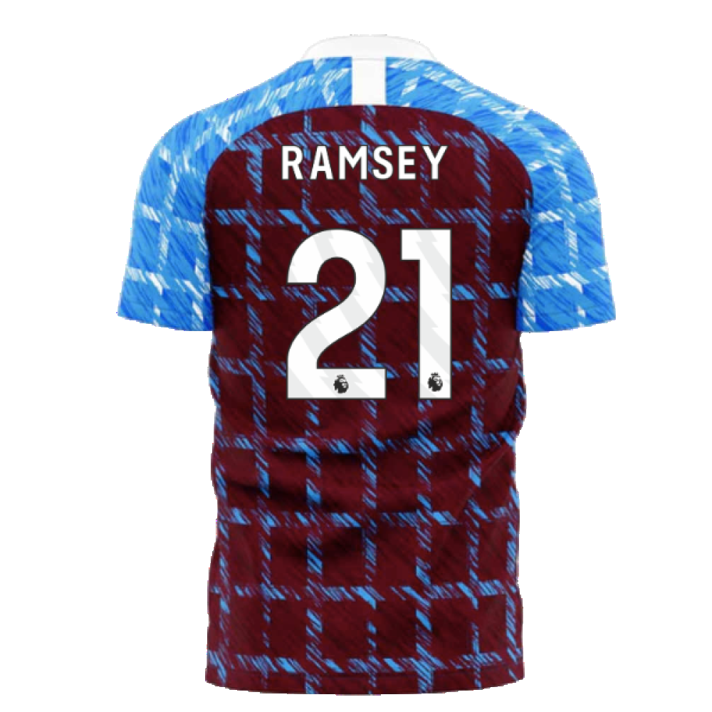 Burnley 2024-2025 Home Concept Football Kit (Libero) (Ramsey 21)