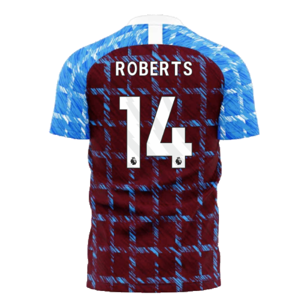 Burnley 2024-2025 Home Concept Football Kit (Libero) (ROBERTS 14)