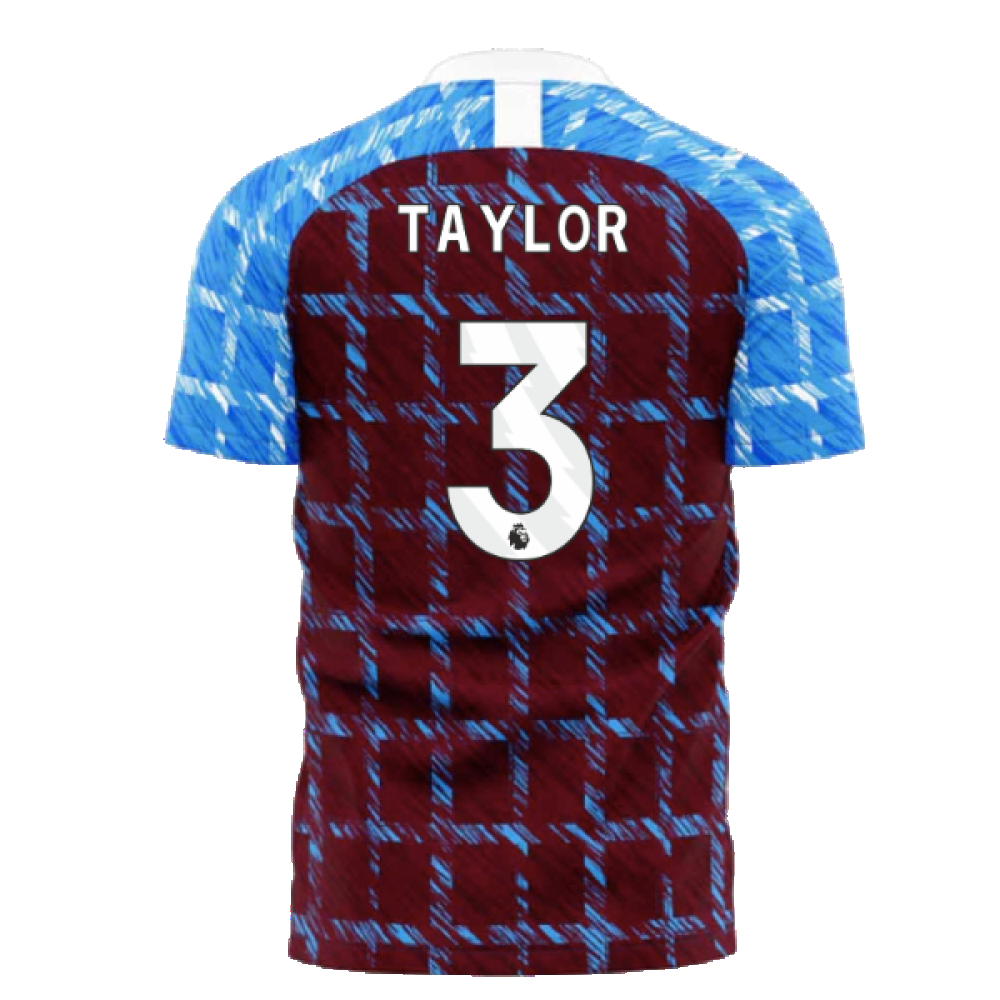 Burnley 2024-2025 Home Concept Football Kit (Libero) (TAYLOR 3)