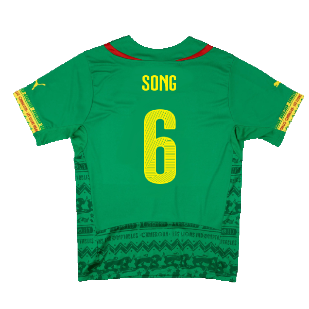 Cameroon 2014-15 Home Shirt (Mint) (Song 6)