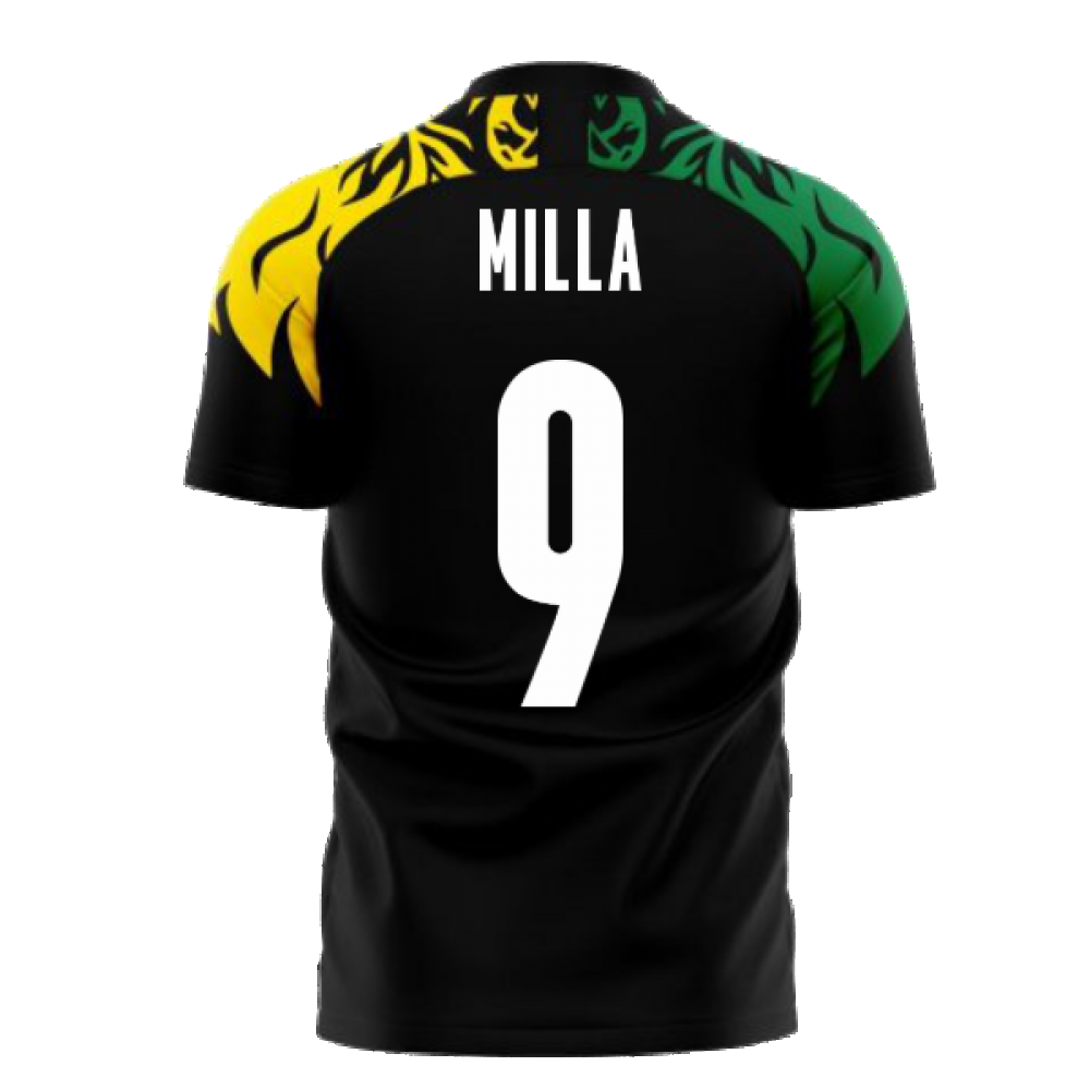 Cameroon 2024-2025 Third Concept Football Kit (Airo) (MILLA 9)