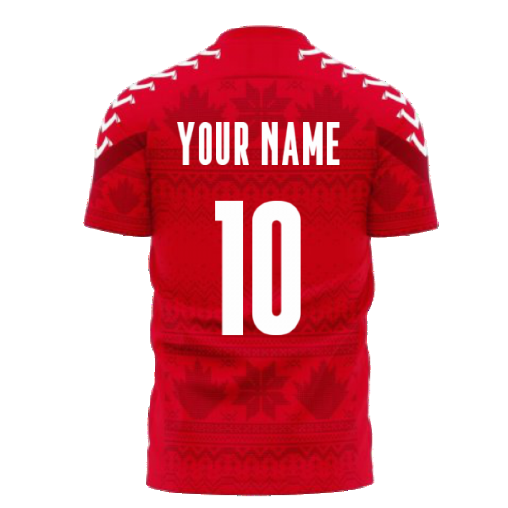  Canada 2024-2025 Home Concept Football Kit (Viper) (Your Name)