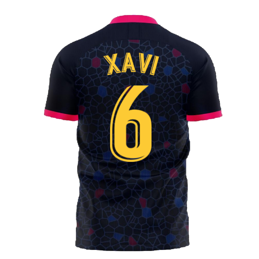 Catalonia 2024-2025 Away Concept Football Kit (Libero) (XAVI 6)