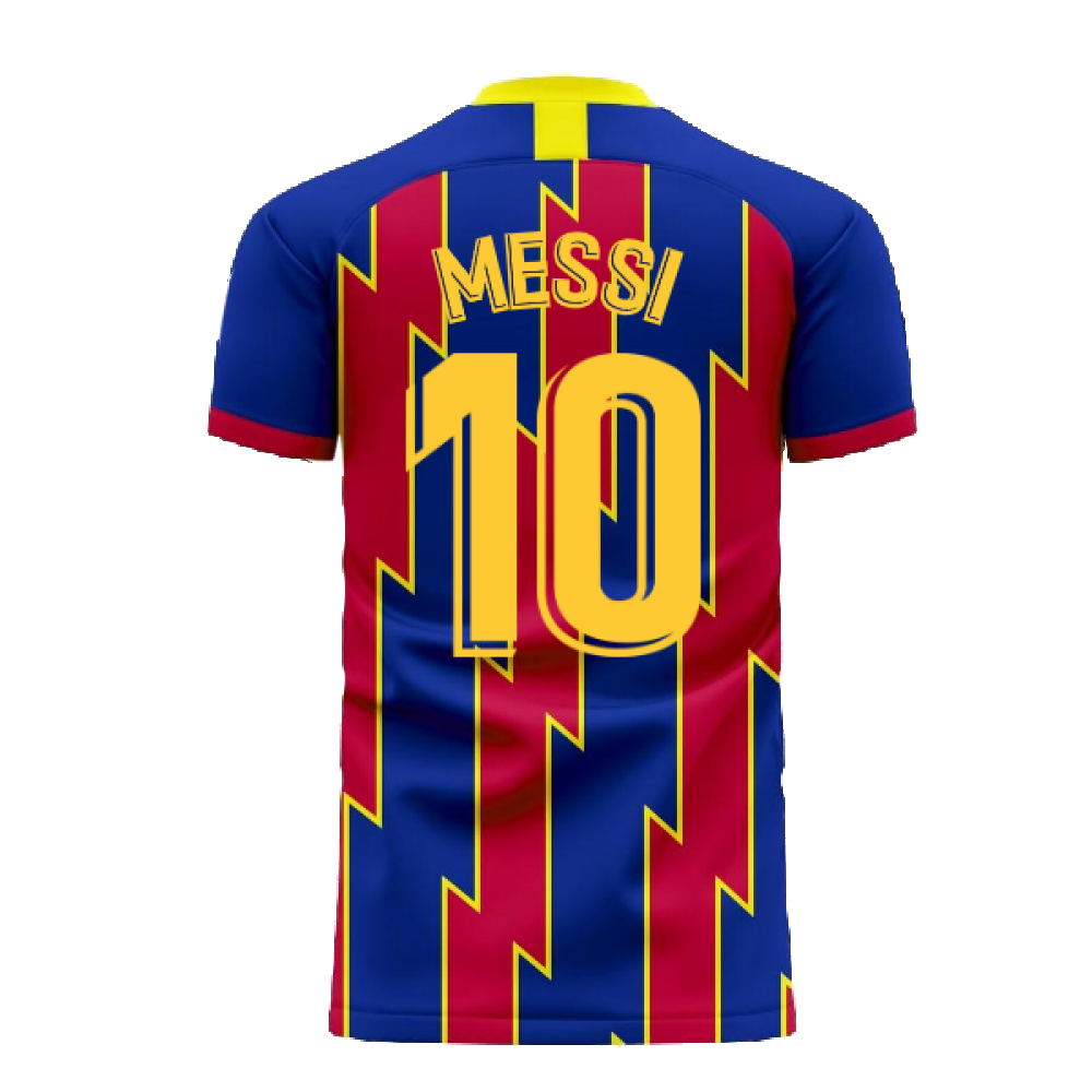 Catalonia 2024-2025 Home Concept Football Kit (Libero) (MESSI 10)