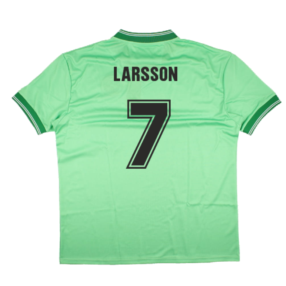 Celtic 1984-1986 Away Retro Football Shirt (Larsson 7)