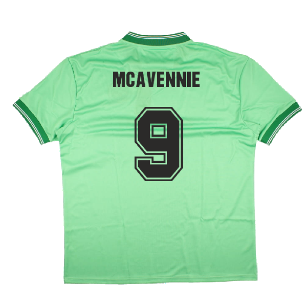 Celtic 1984-1986 Away Retro Football Shirt (McAvennie 9)