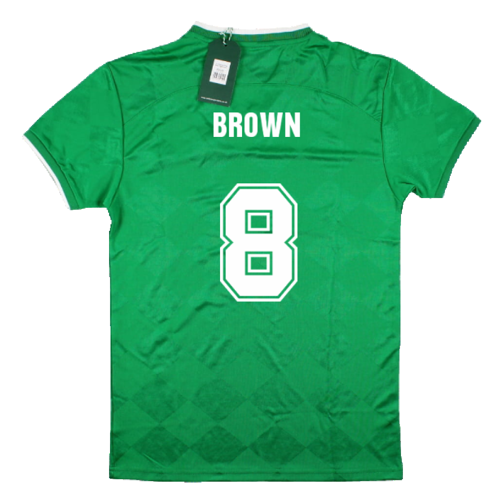 Celtic 1988 Centenary Retro Green Tee (BROWN 8)